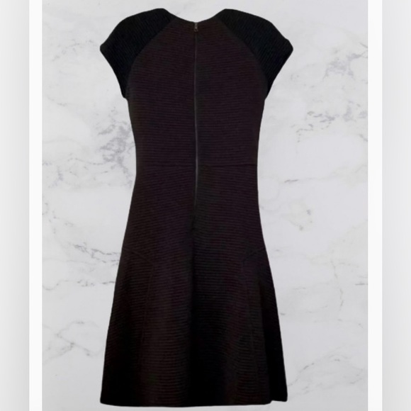 Taylor Ribbed Color-block A-Line Dress Size 8 - Picture 5 of 5